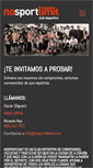 Mobile Screenshot of nosportlimit.com
